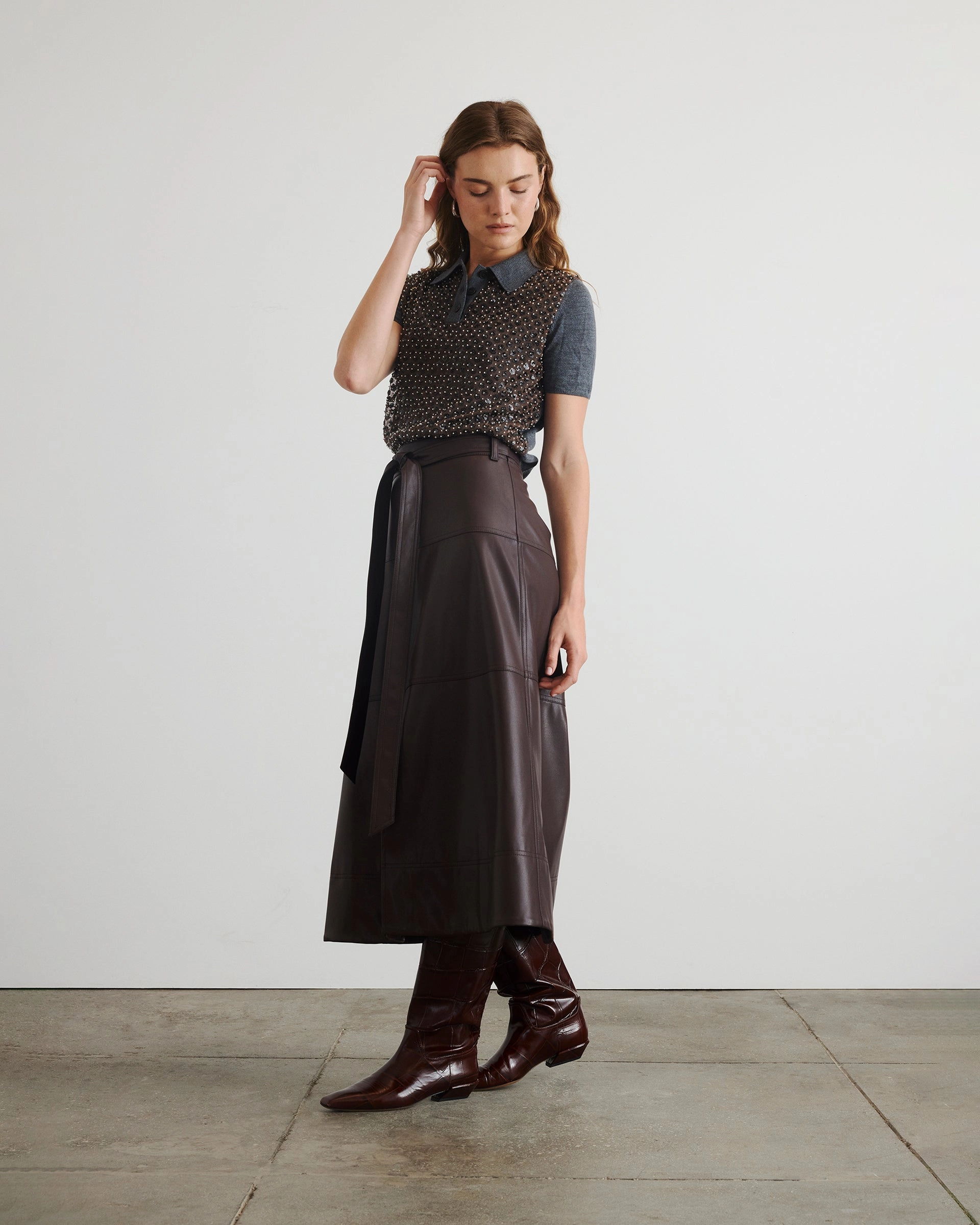 Belt loops Hudley Skirt