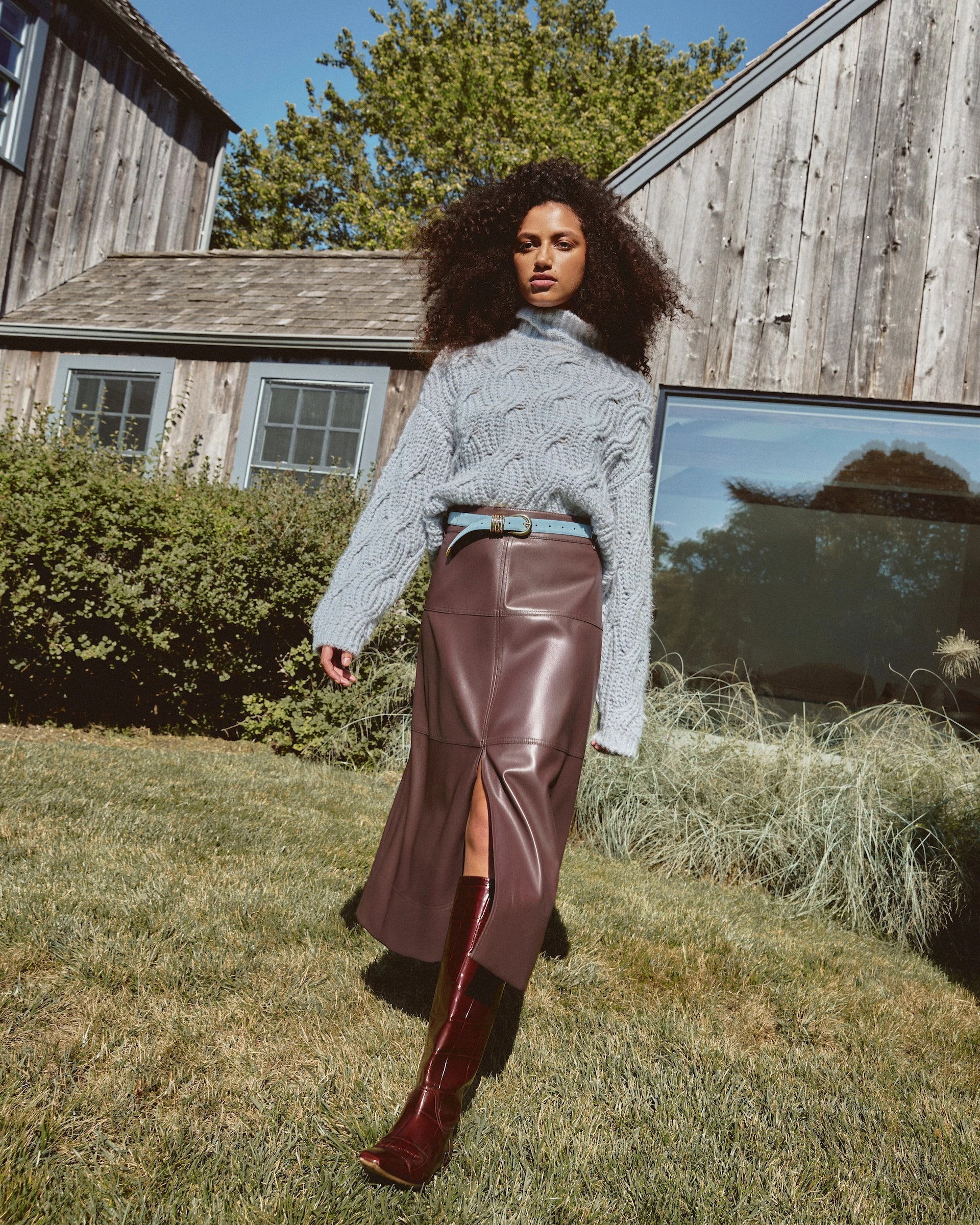 Hudley Skirt Stretchable Fabric