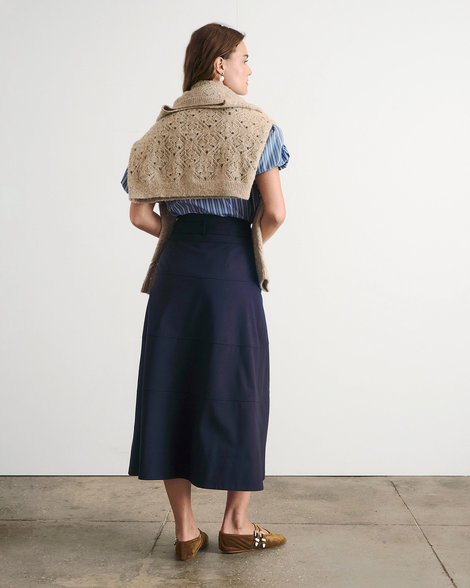 Layer-Friendly Fit Easy Fit Design Hudson Skirt