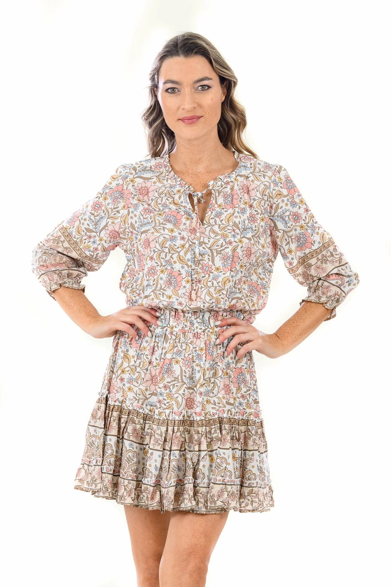 Ibiza Dress / Oatmeal Cozy Energy