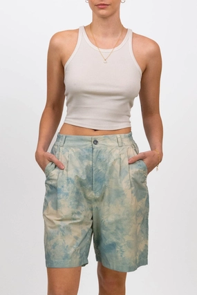 Cozy Essentials Light and Cozy Indigo Terry Shorts (Sizes XS, M)