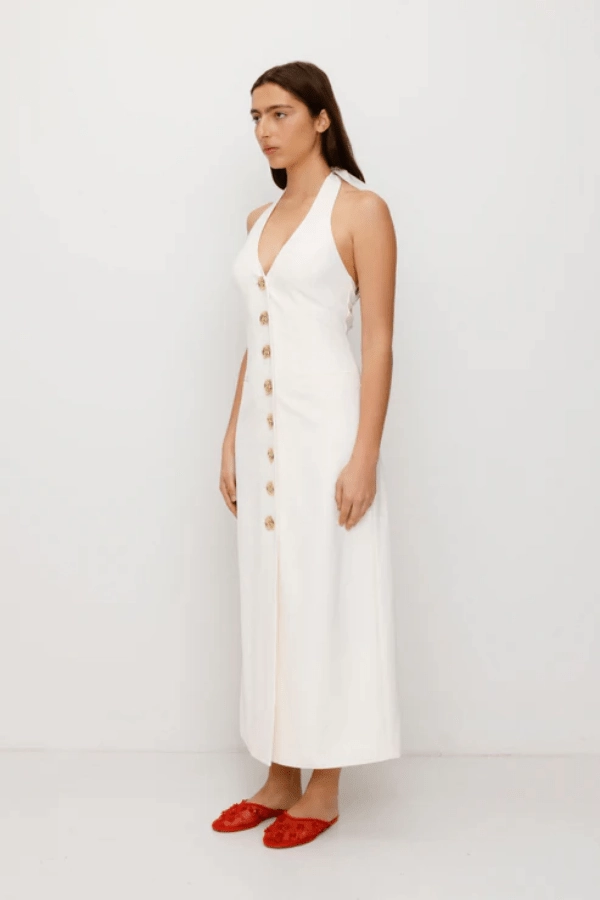 Chilly Wear Irida Maxi Dress Ivory