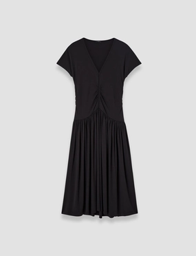 Isaure Crepe Jersey  Dress Luxe Look Calm Lines
