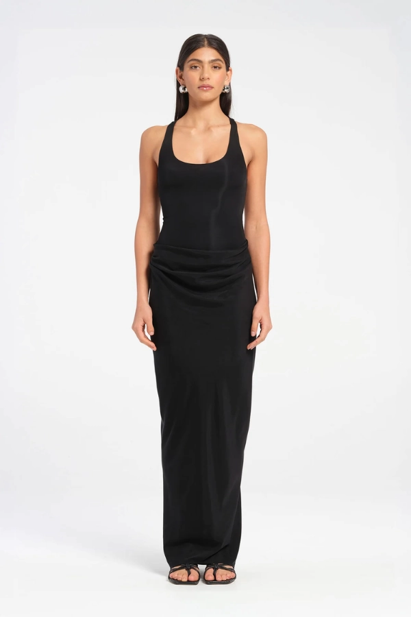 Jade Dress Black Warranty-Included Daywear Mood