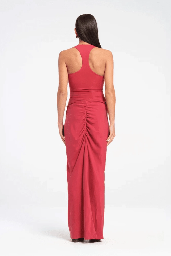 Jade Dress Scarlet Form Fitting