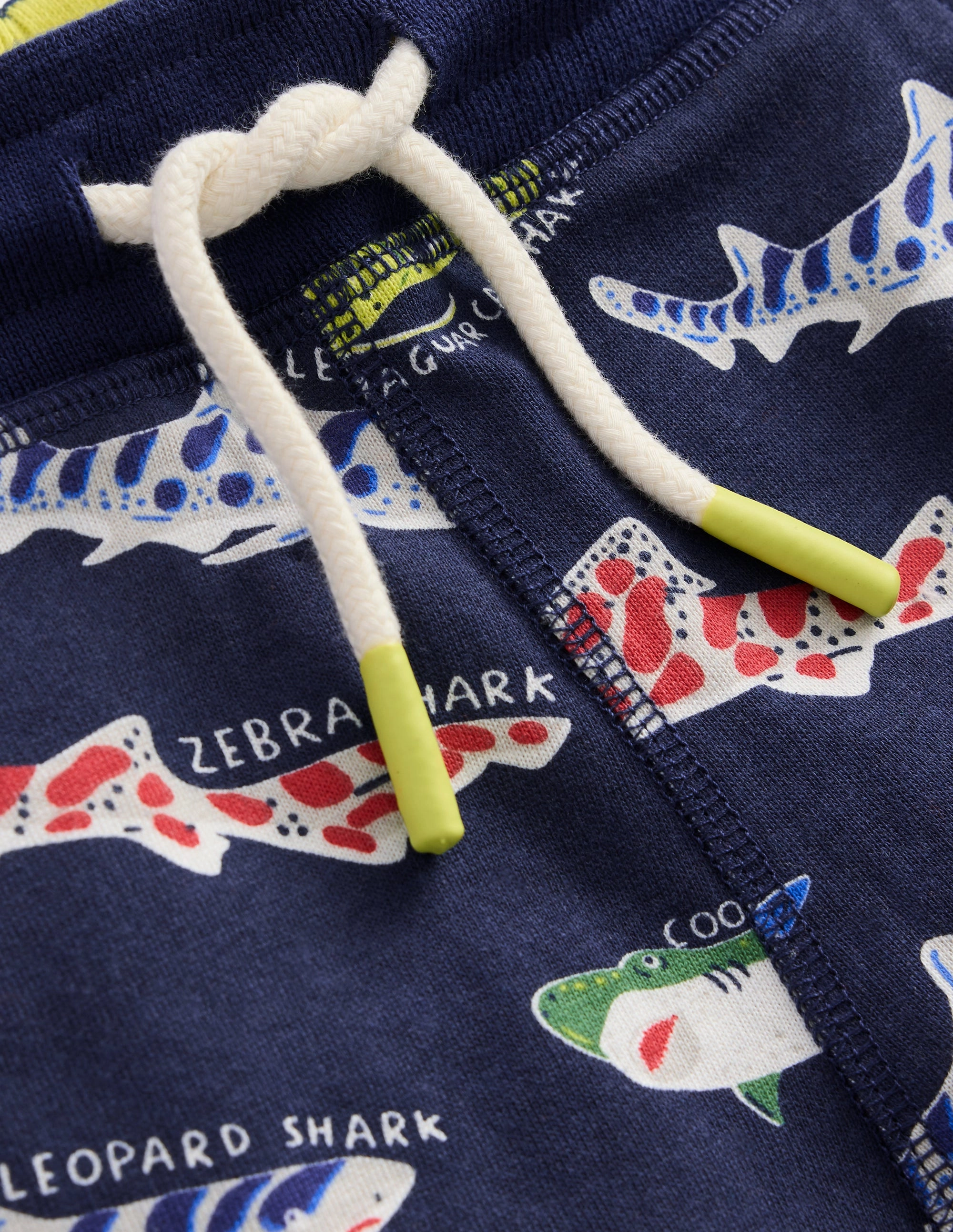 Comfort Stretch Jersey Baggies-College Navy Sharks