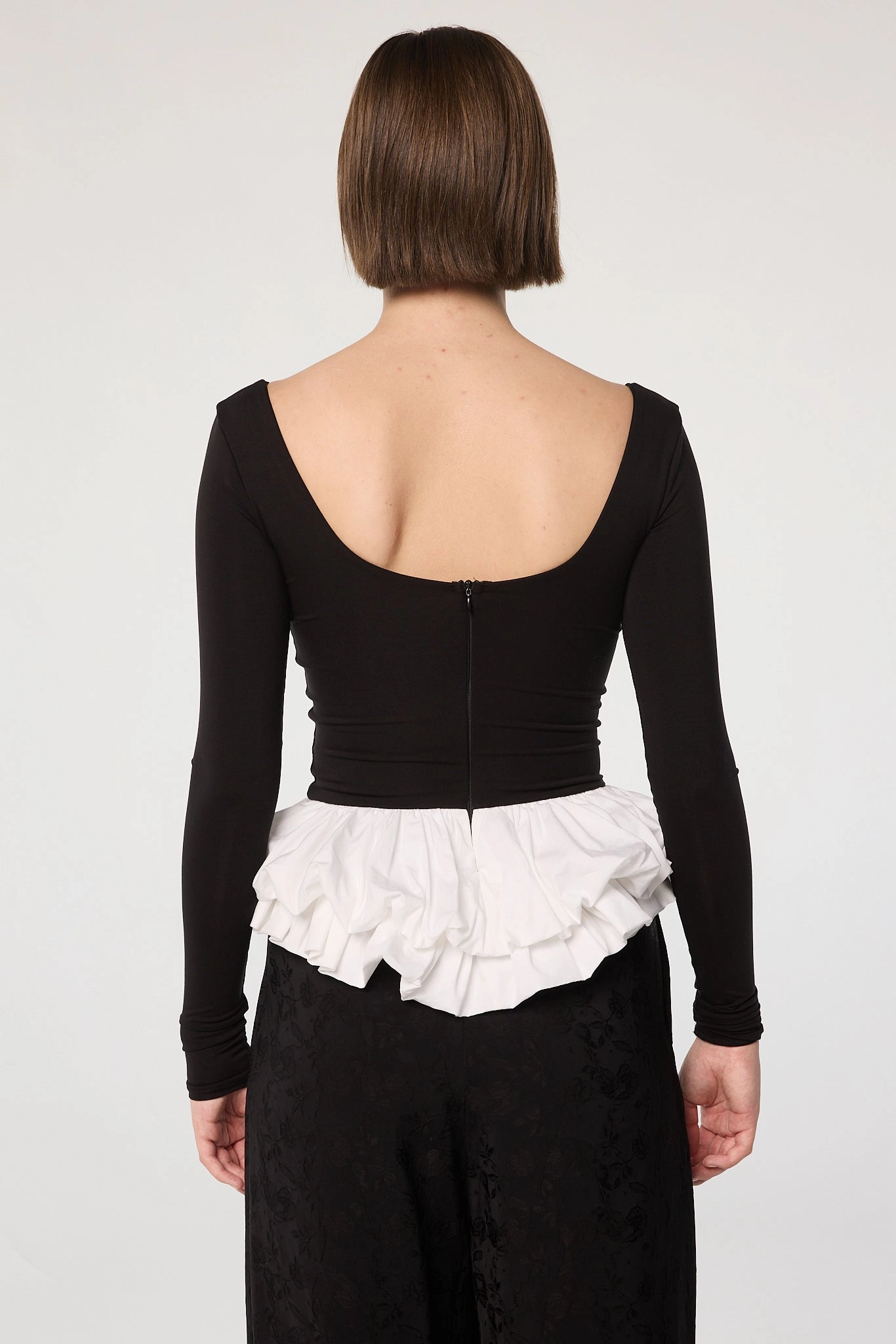 NonRestrictiveSilhouette Vintage Shirt JUBIN TOP