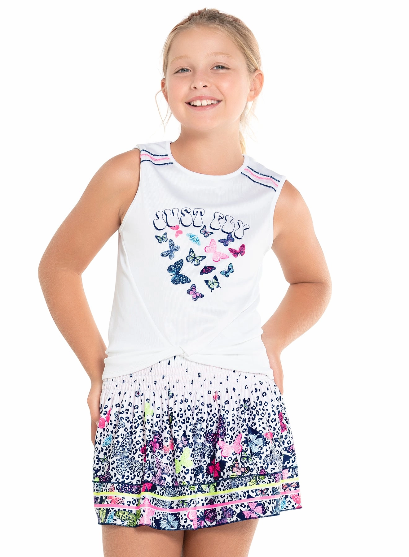 LowProfile Zipper Adjustable Hemline Just Fly Tank