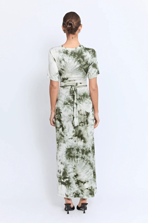 Subtle Elegance Kami Dress Earth Tie Dye
