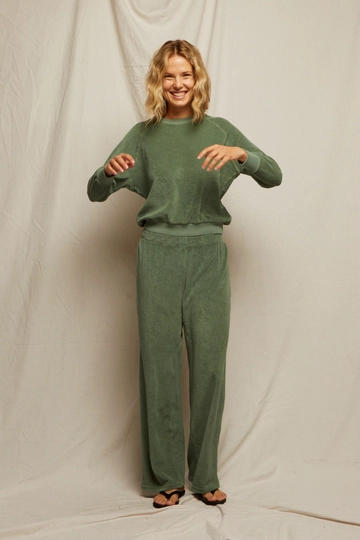 Quick Access Zippers KATIE LOOP TERRY PANTS