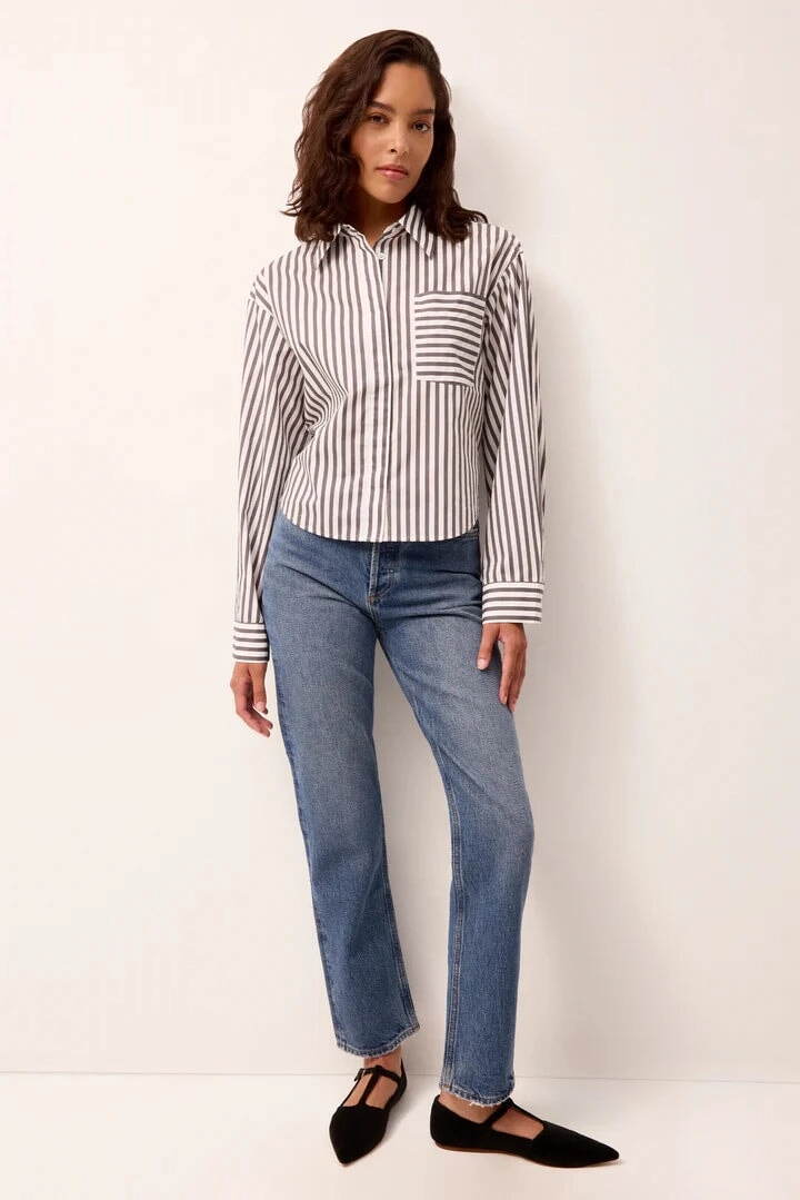 Luxurious Feel Kirven Blouse Stratos