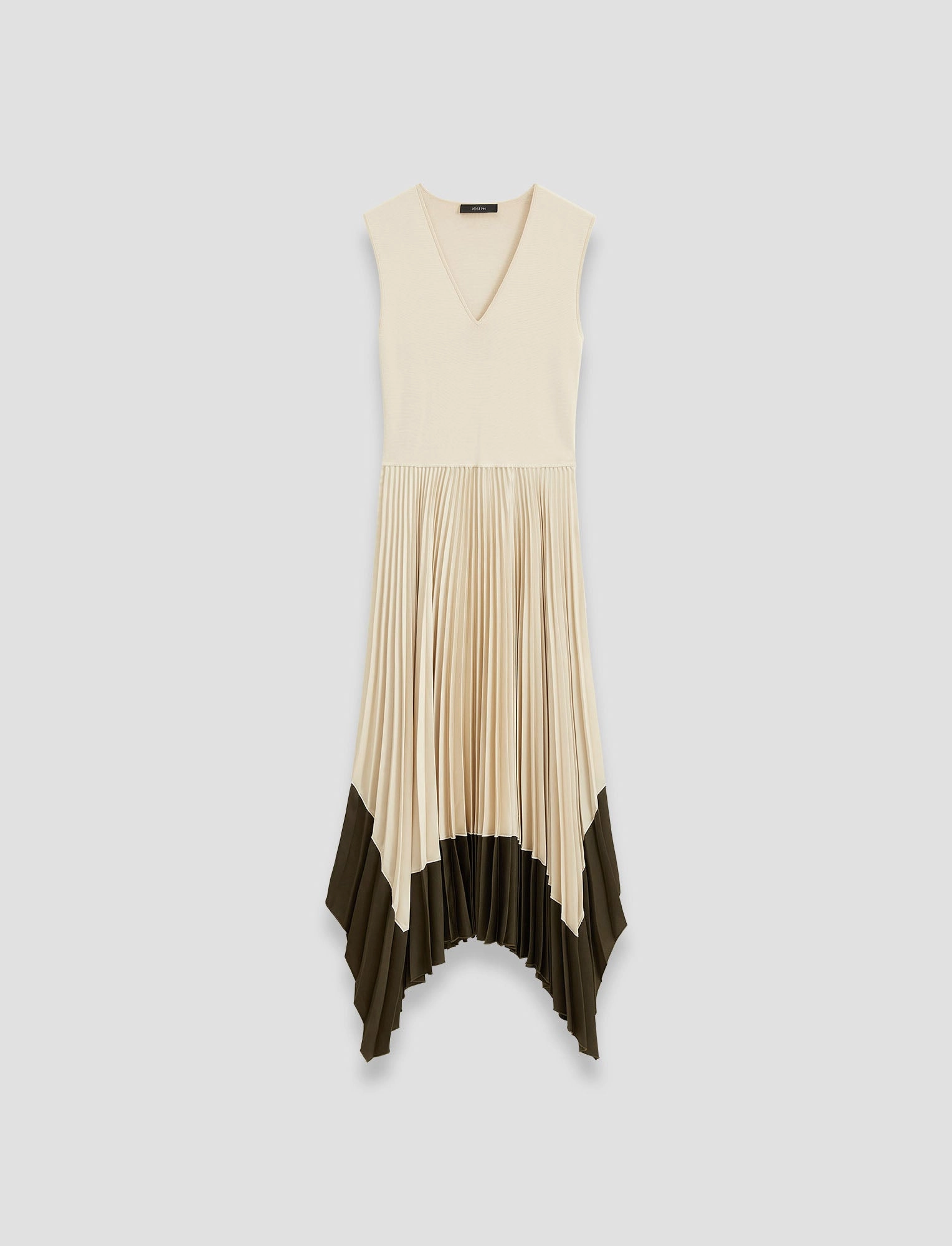 Soft Stitch Knit Weave Pliss Animation Dura Dress