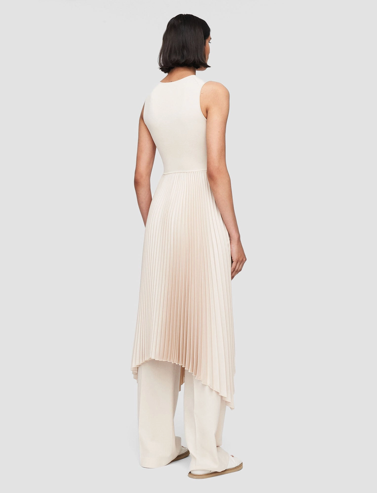 Fall Flow All-Purpose Wear Knit Weave Pliss Dera Dress