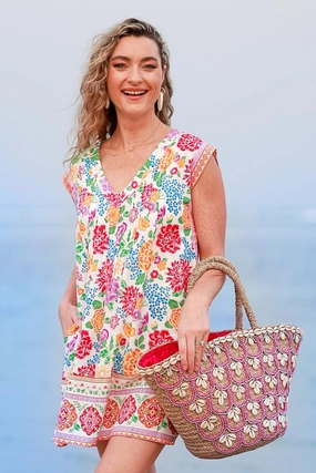 Smart Look Work Fit Kokomo Dress / Multi Floral