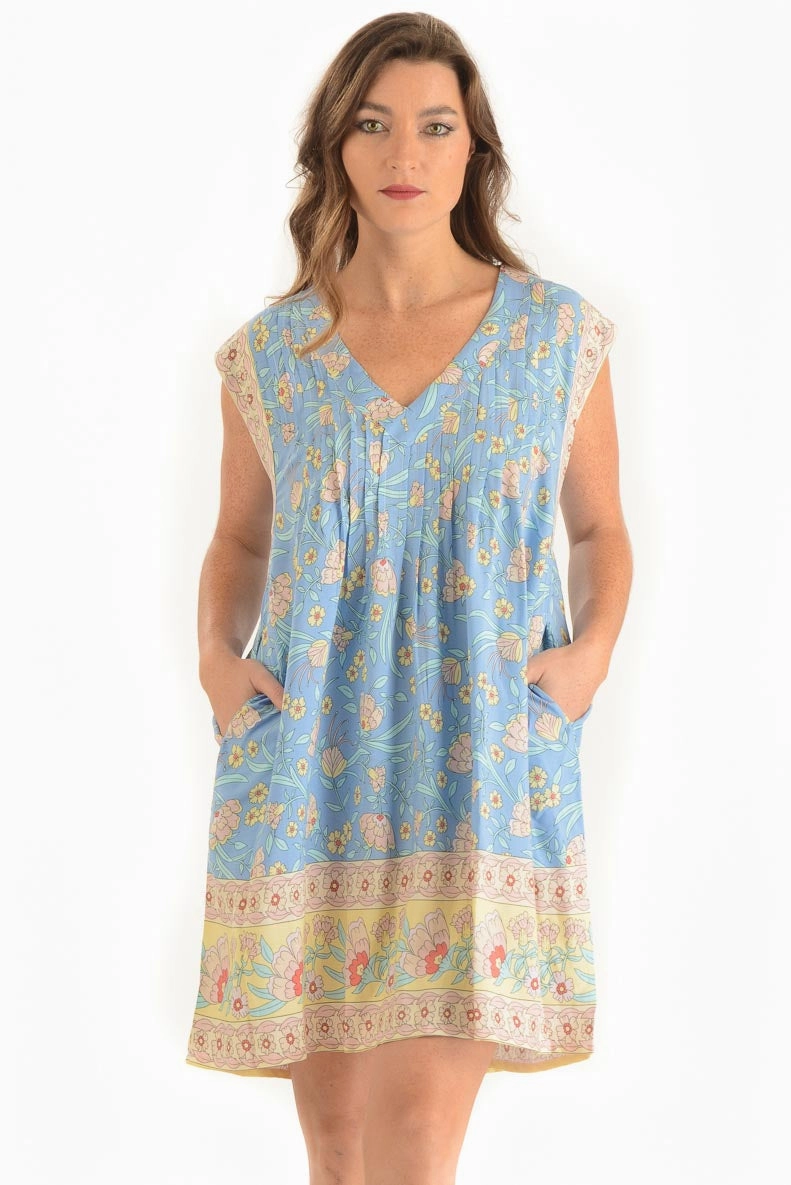Inner lining Bright Vibe Kokomo Dress / Sky Blue