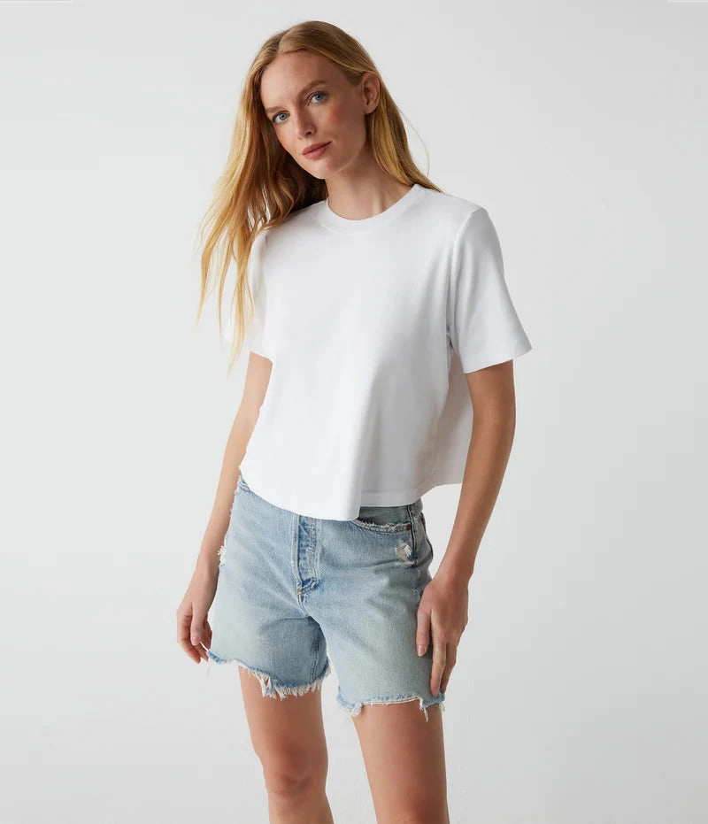 FlexibleCollar KONA GENEROUS 1X1 COTTON CREW