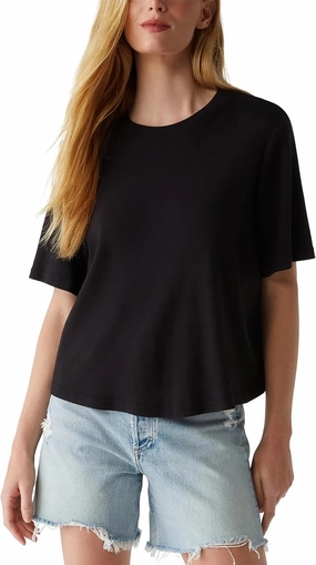 KONA GENEROUS 1X1 COTTON CREW Smooth Zipper Integration