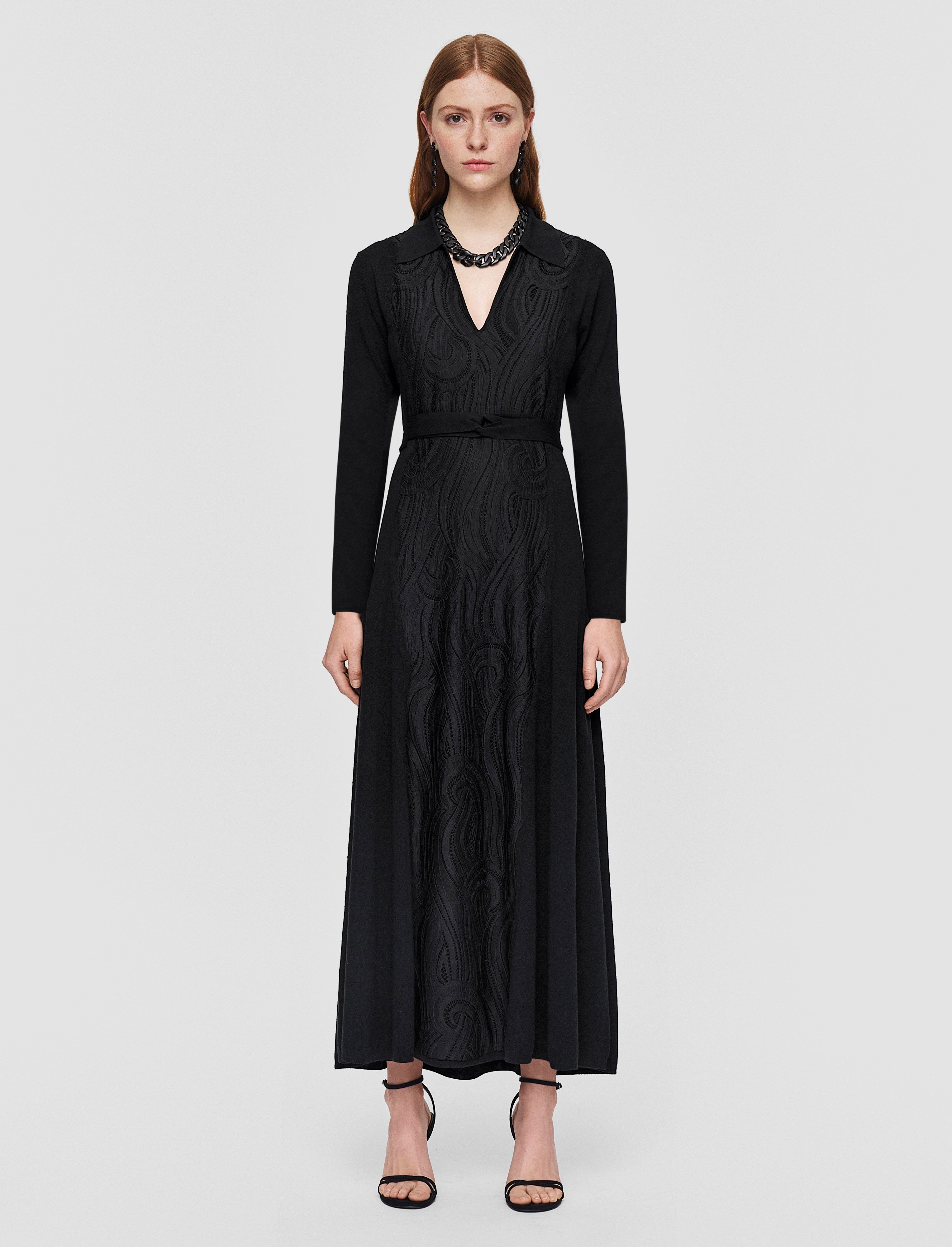 Balanced Lines Playful touch Lace Knit Dress