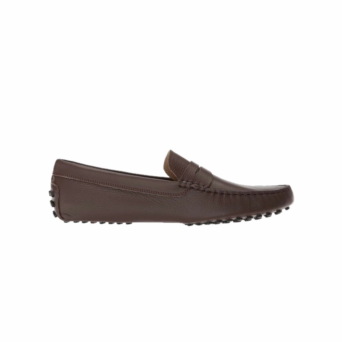 LACOSTE 7-35CAM011811I CONCOURS 118 MN'S (Medium) Brown/Black Leather Lifestyle Loafers Urban Chill Easy To Clean