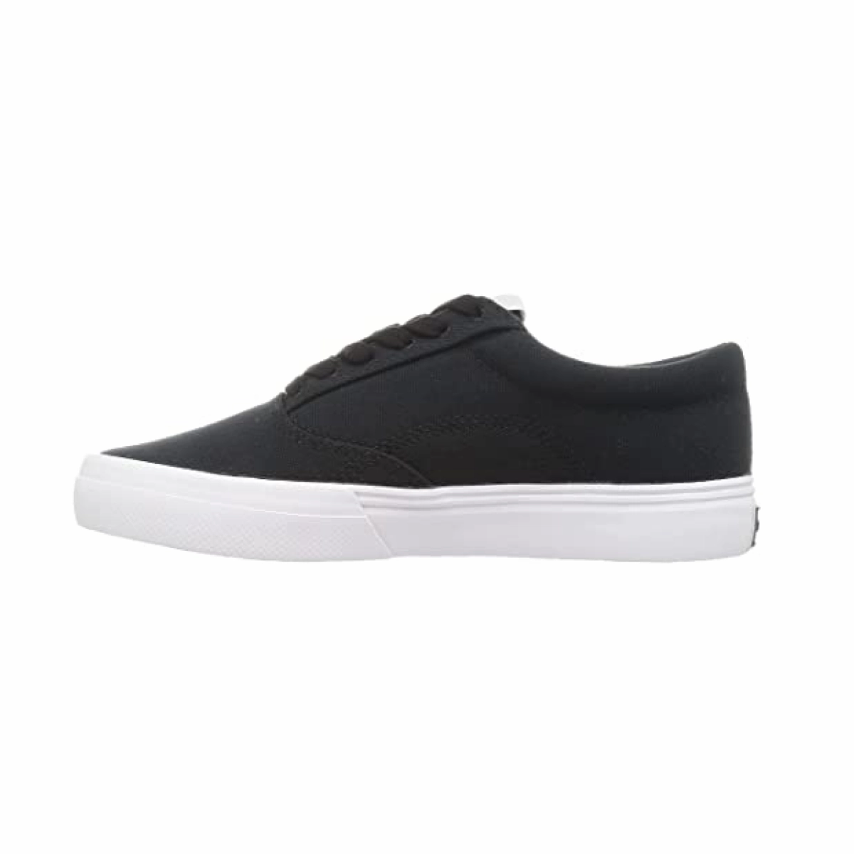 LACOSTE 7-42CMA0040454 Jump Serve Lace Canvas Logo MN'S (Medium) Black/Off White Textile Lifestyle Shoes Bright tone Game Fit
