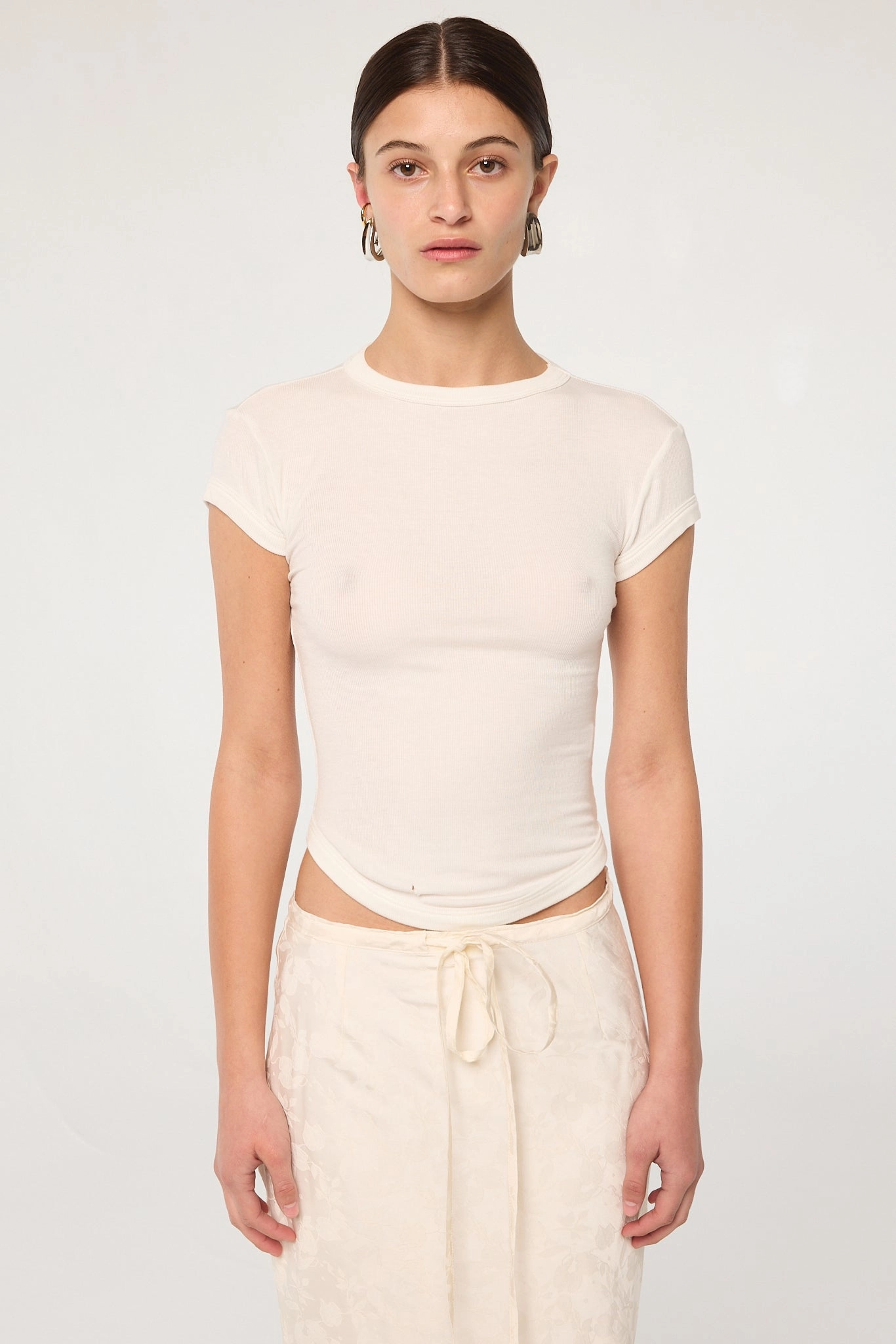 LAVI T-SHIRT Adjustable Hem Cuff