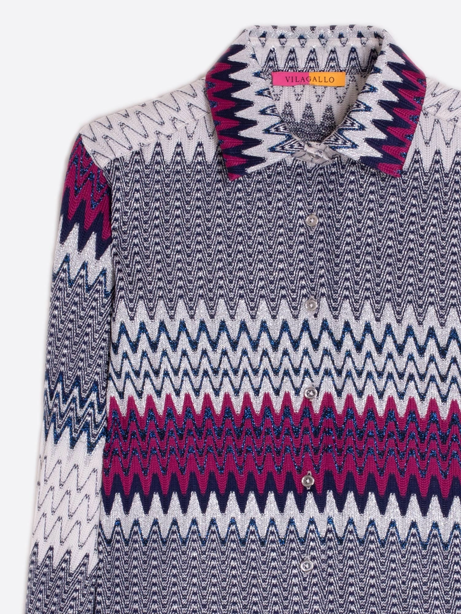 High Density Weave CHEVRON BUTTON DOWN