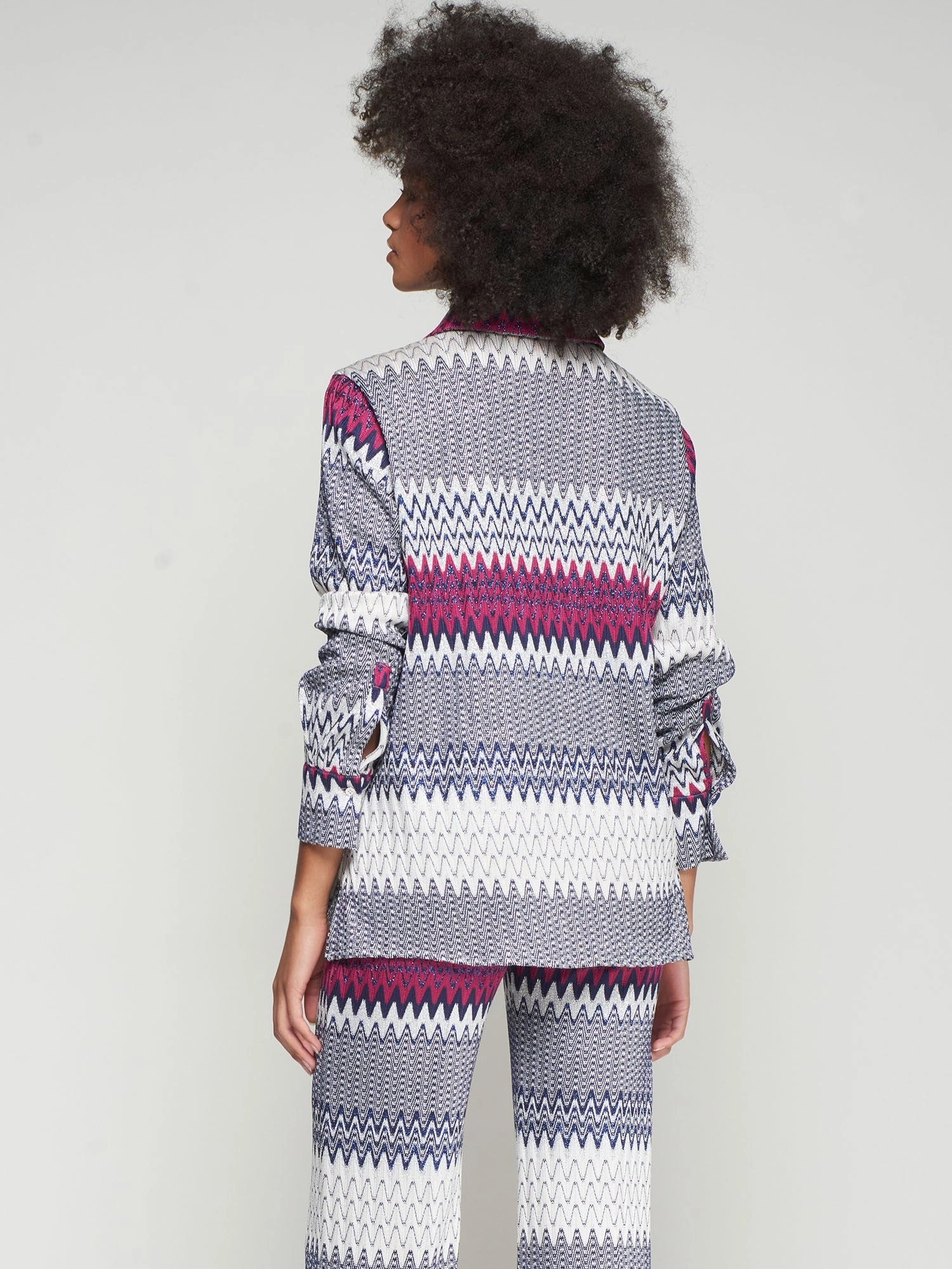 CHEVRON BUTTON DOWN Anti Static Cloth Blend