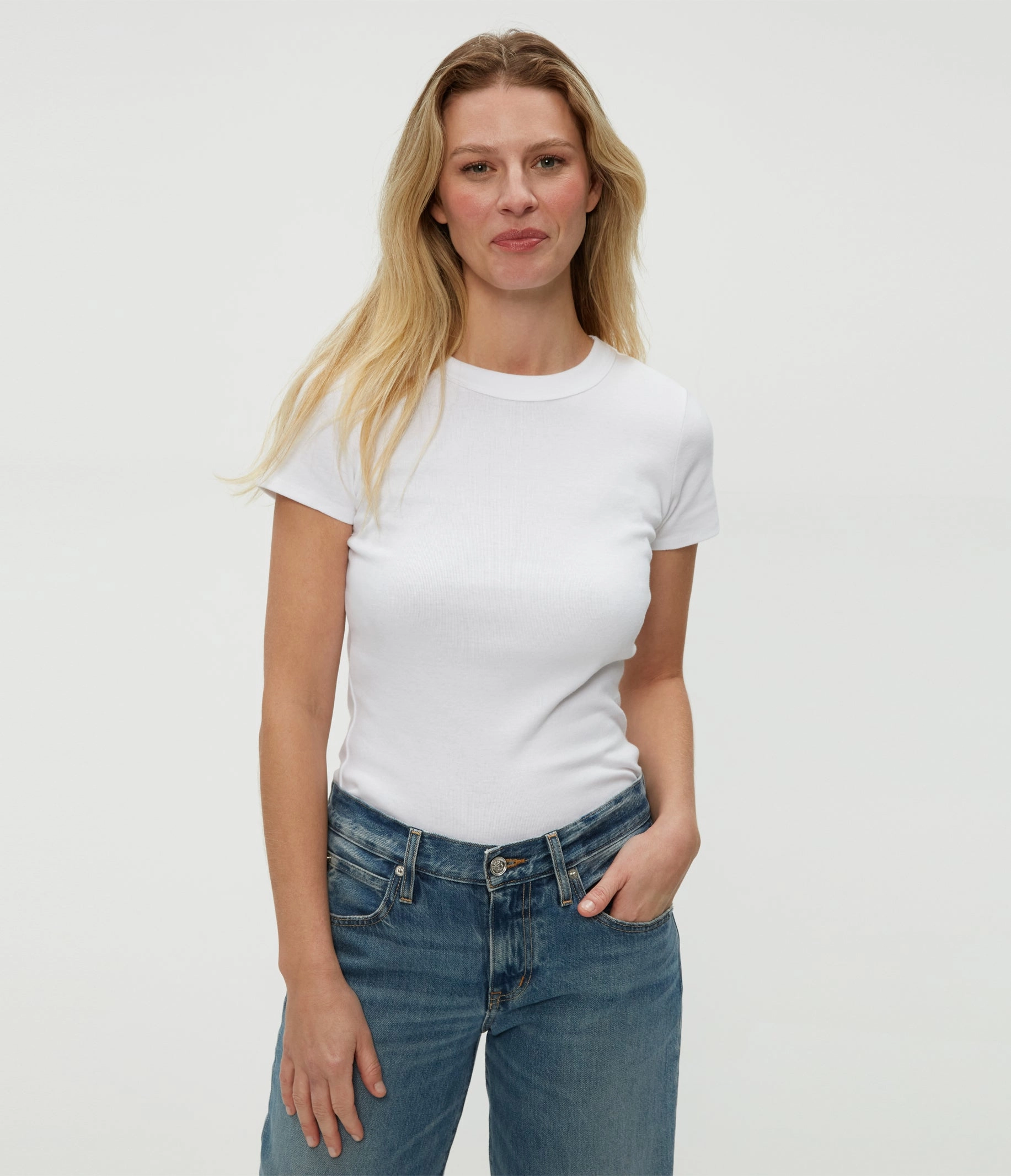 NonPill Surface Treatment FlexFit Technology LEXY BAND CREW