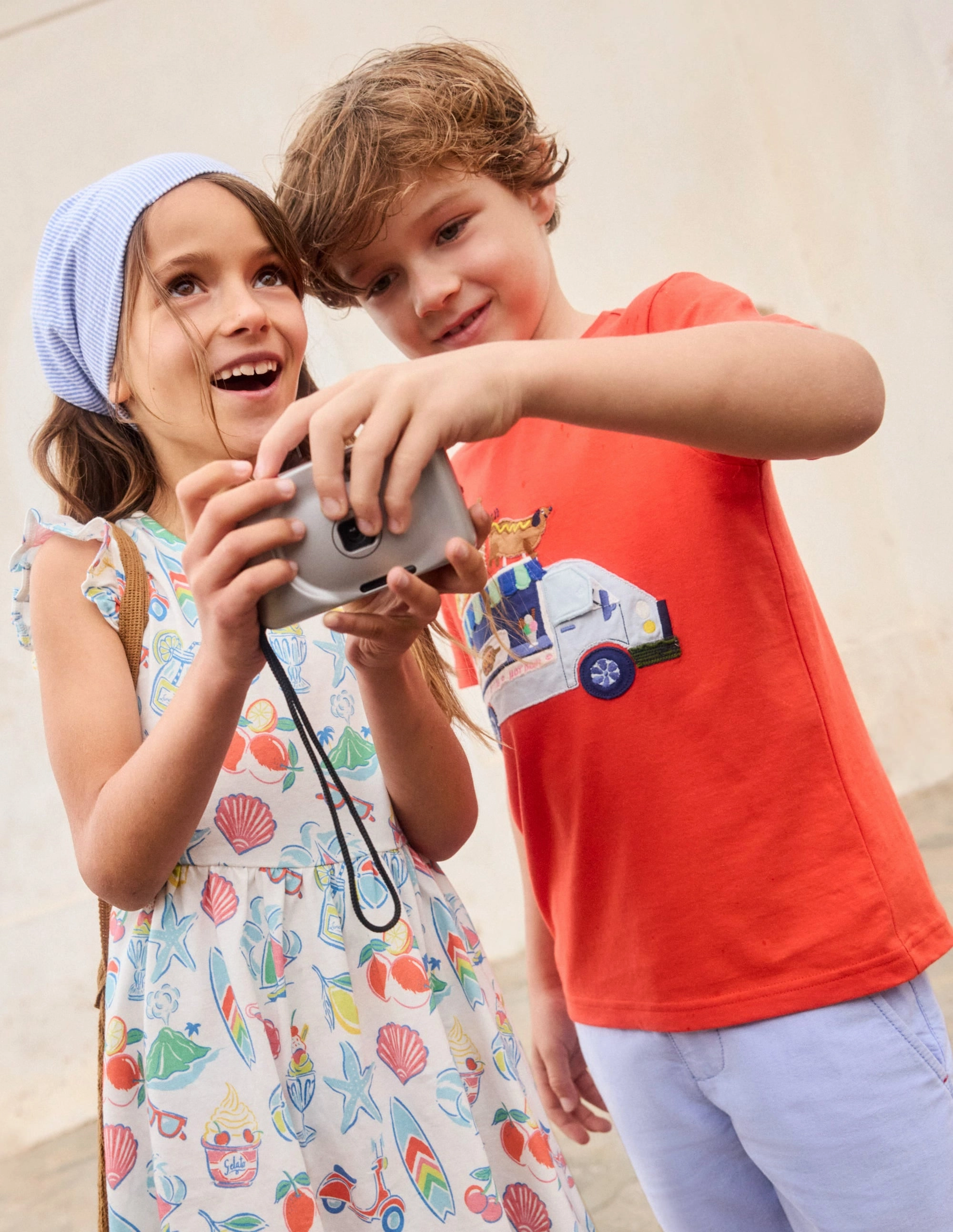 Lift-The-Flap T-shirt-Firecracker Red PreShrunk Fabric