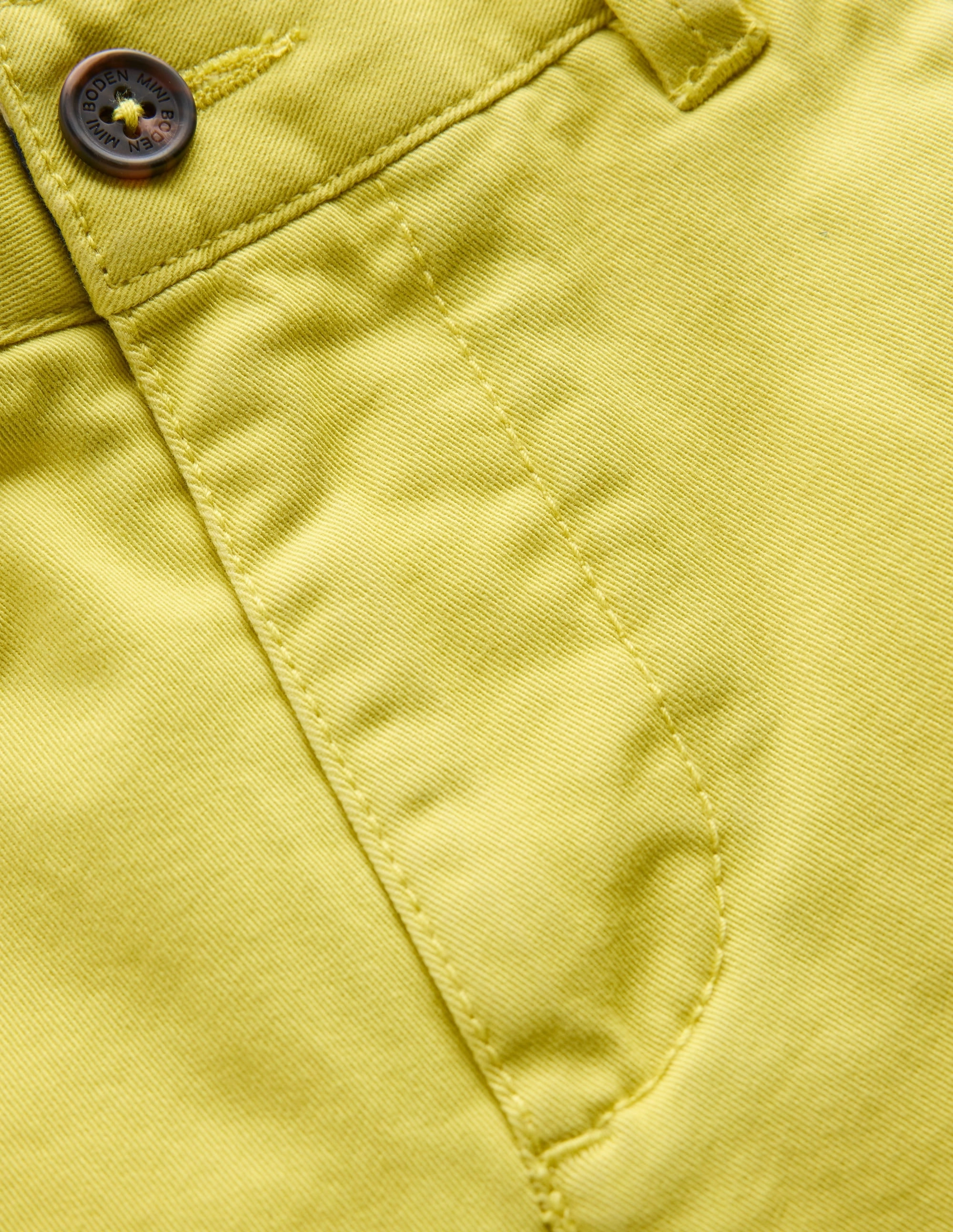 Anti - odor Classic Chino Shorts-Pineapple Yellow