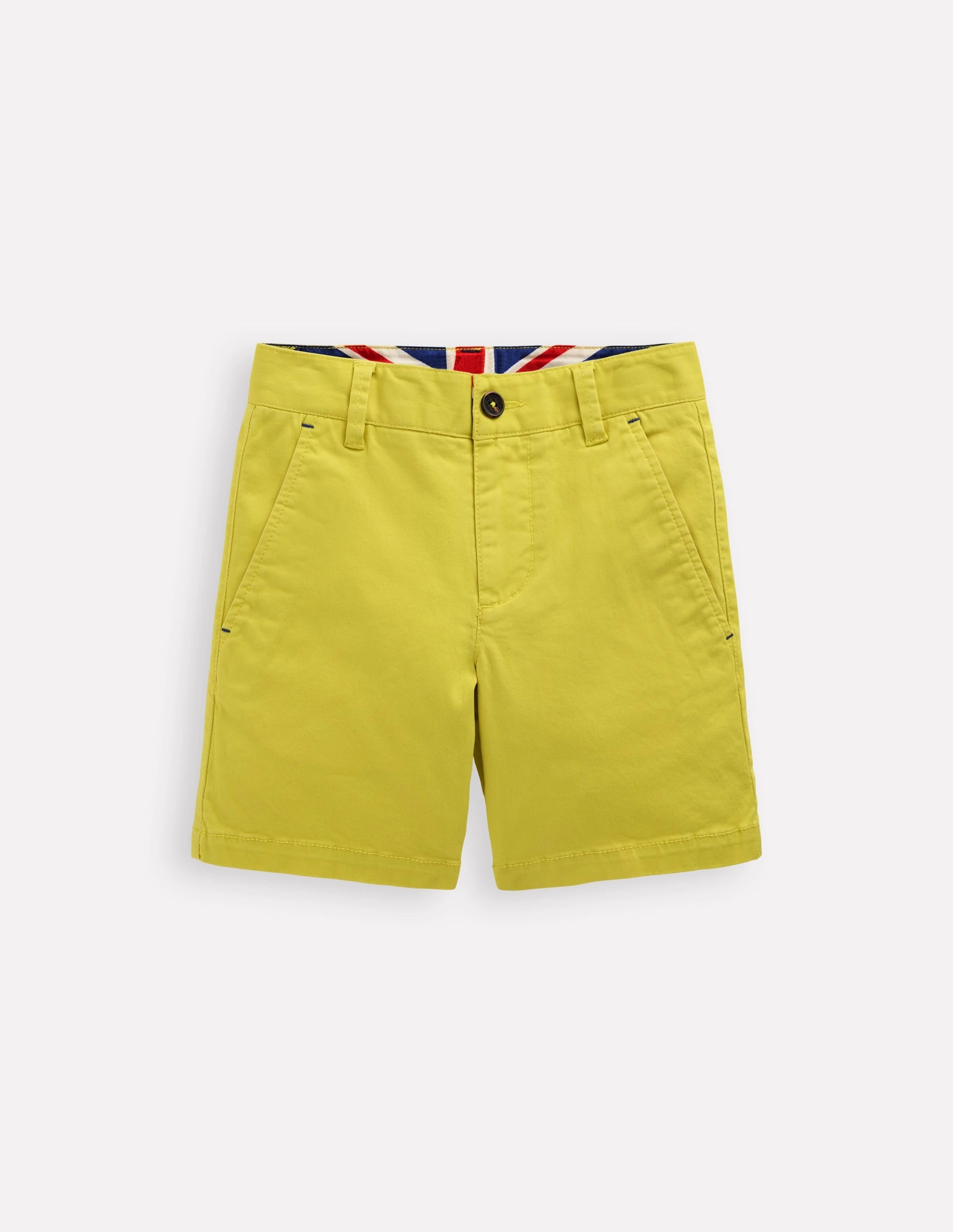 Functional Clothing Classic Chino Shorts-Pineapple Yellow