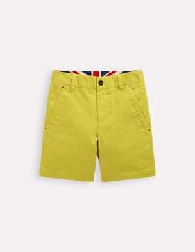 Functional Clothing Classic Chino Shorts-Pineapple Yellow