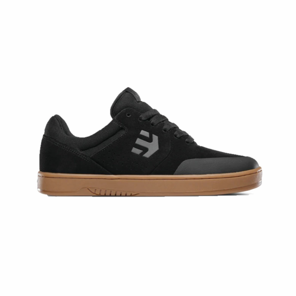 ETNIES 4101000403 566 MARANA MICHELIN MN'S (Medium) Black/Dark Grey/Gum Suede, Synthetic & Textile Skate Shoes Flexible Comfort Hard landing
