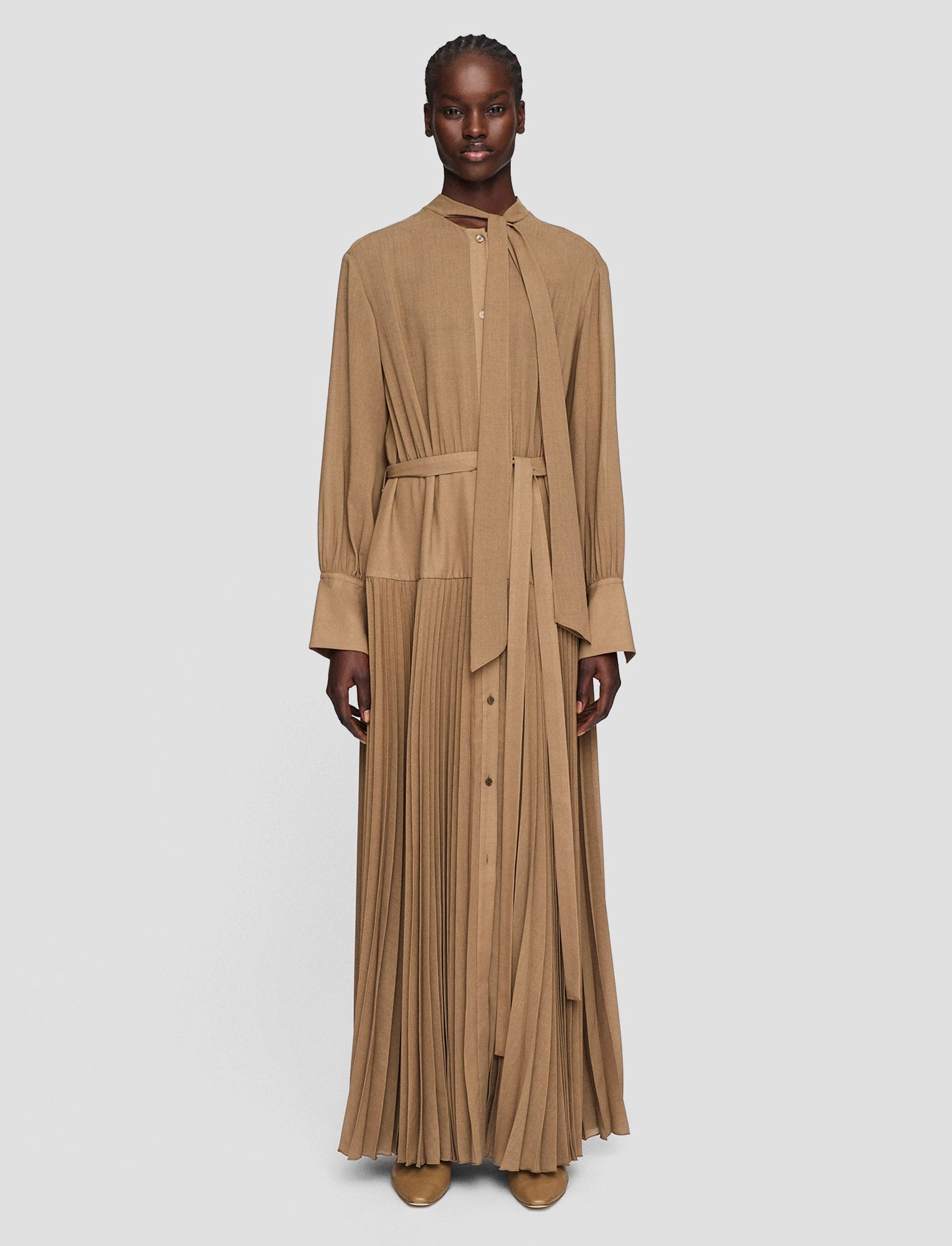 Hidden-Pocket Light Voile Lisa Dress