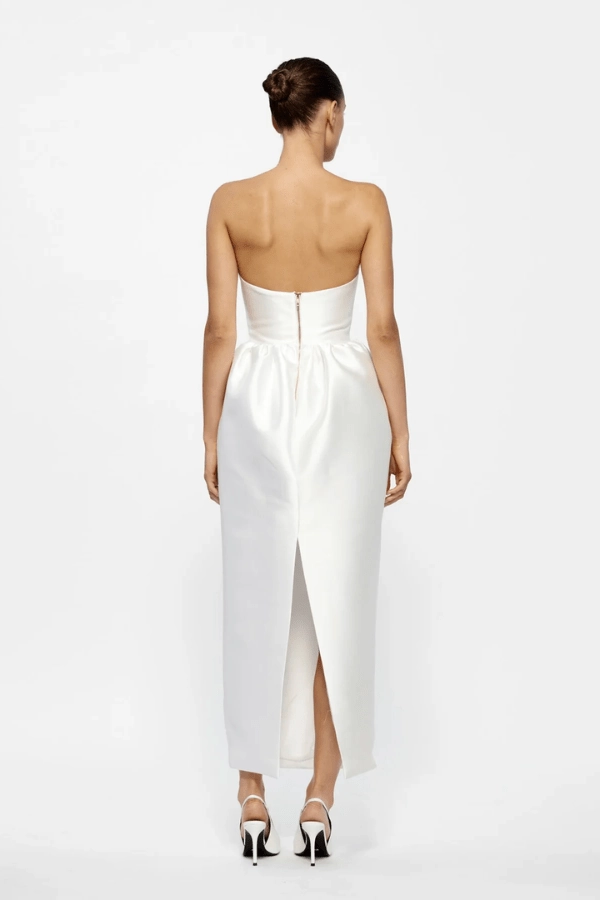 Matte Look Chic Rhythm Lilia Dress Ivory