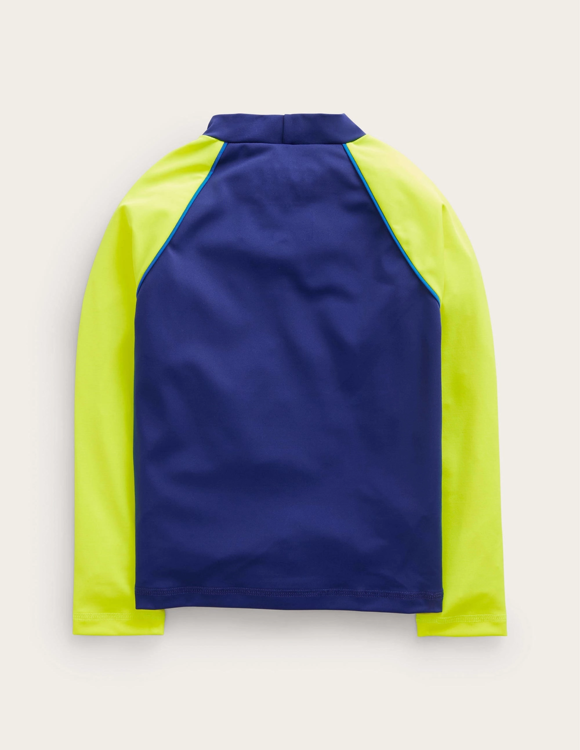 Family friendly Logo Rash Vest-Sapphire Blue Sharks