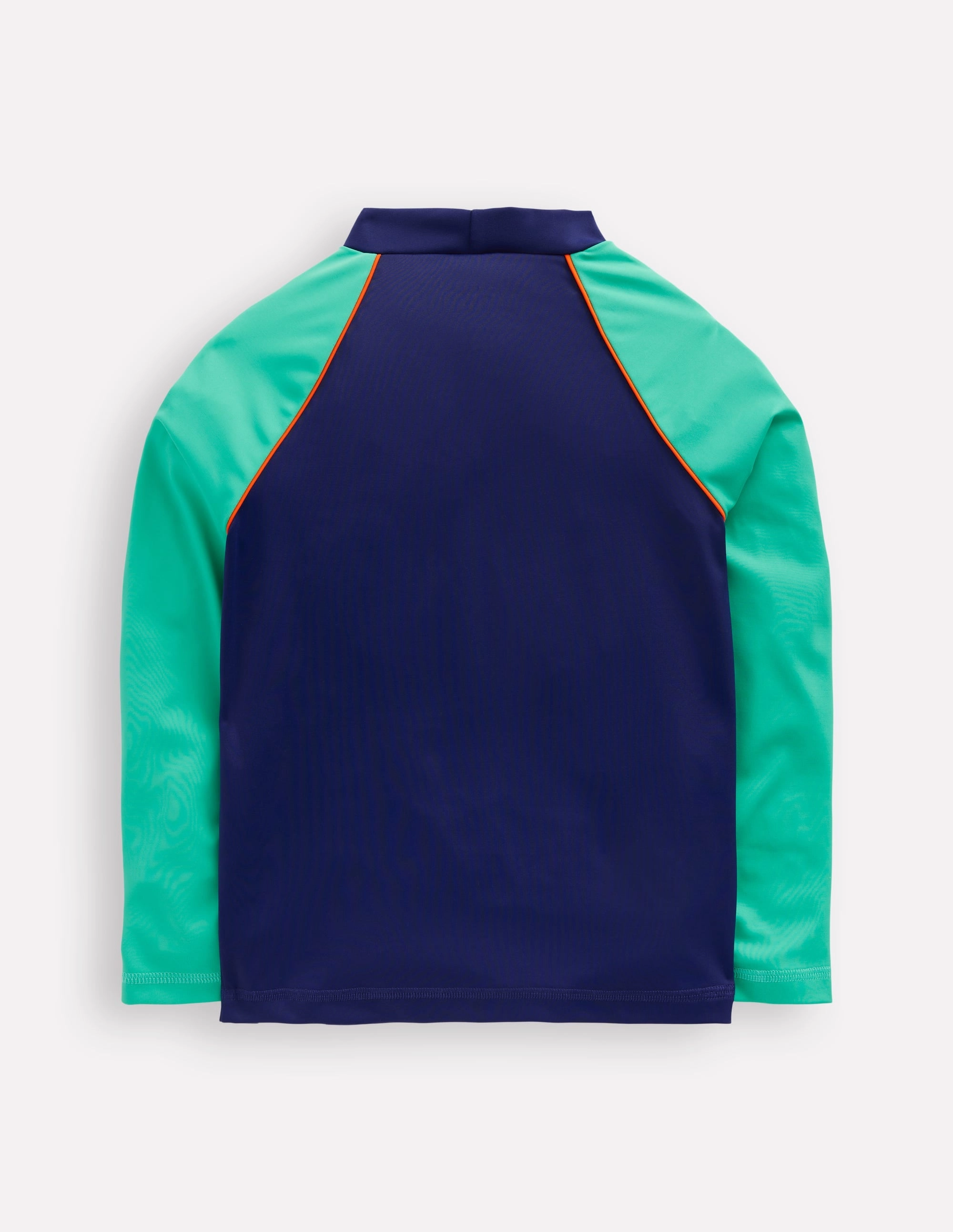 Multi Way Tie Seaside Holiday Logo Rash Vest-Starboard Blue Turtle