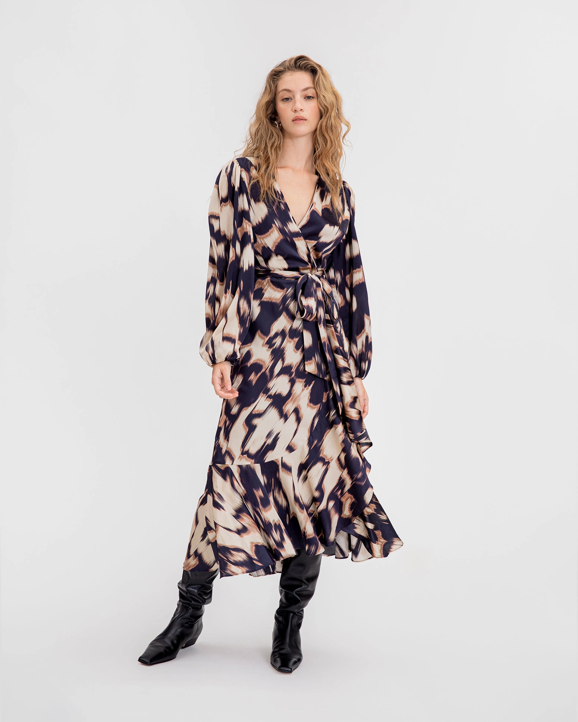 Long Sleeve Blaire Dress Feminine Vibe Layer Base
