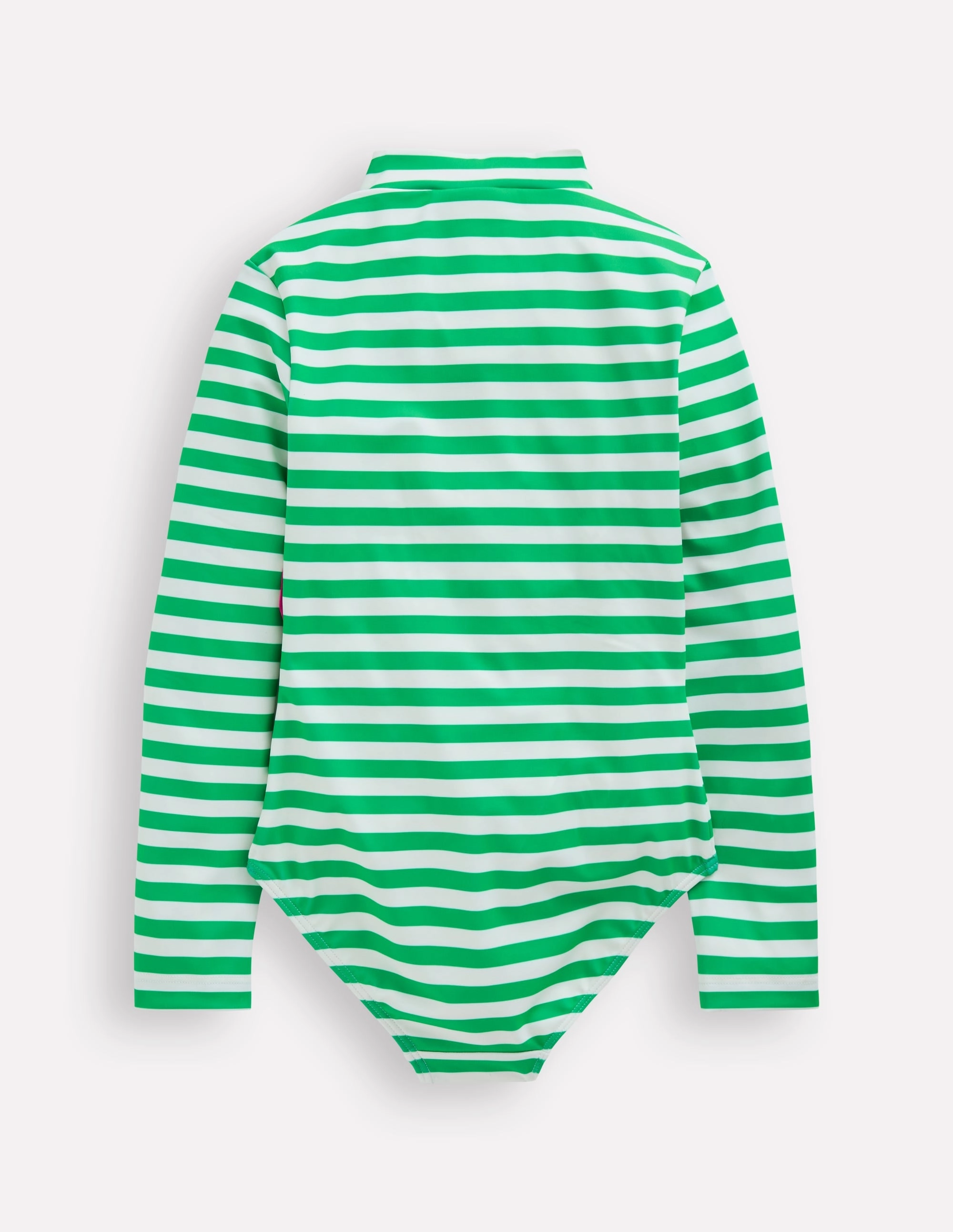 Long-Sleeved Swimsuit-Green Seahorse Temperature Regulating Fabric fashion lover