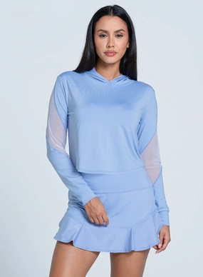 Full Coverage Fit Relaxed Blouse Love Hoodie