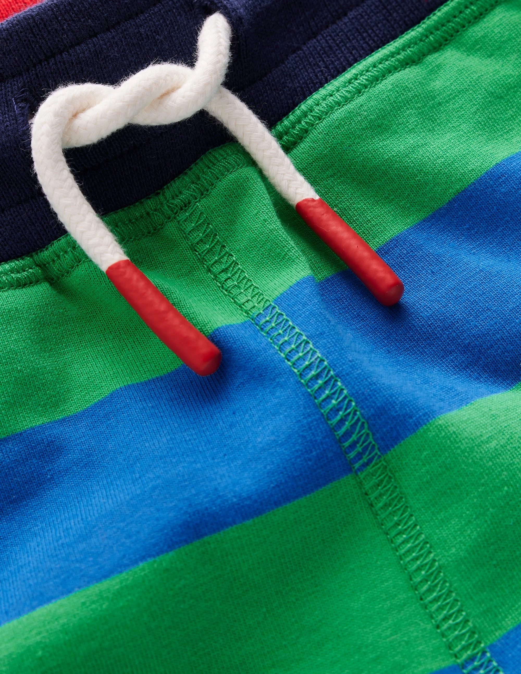 Jersey Baggies-Sapling Green/ Kingfisher Blue Sleek Shape hoodie