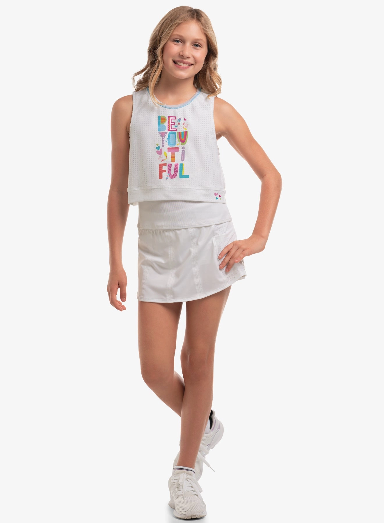 Comfort Cushion Neckline HighDensityFoam Beautiful Bloom Tank