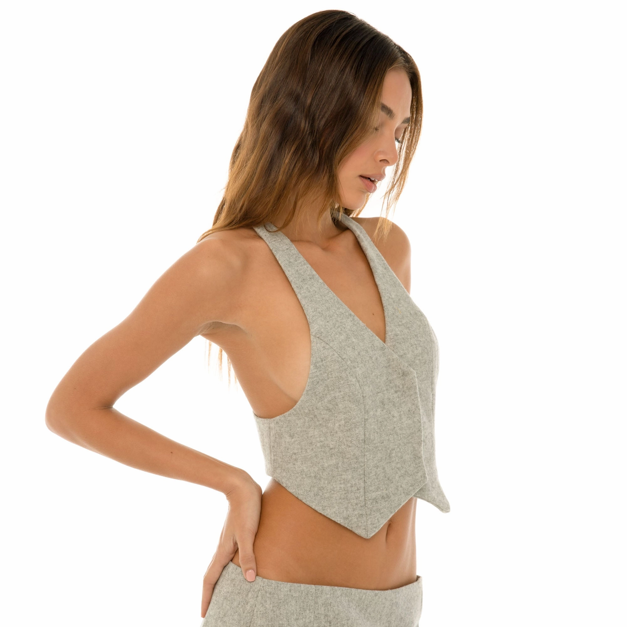 High Collar Protection Design Pau Vest