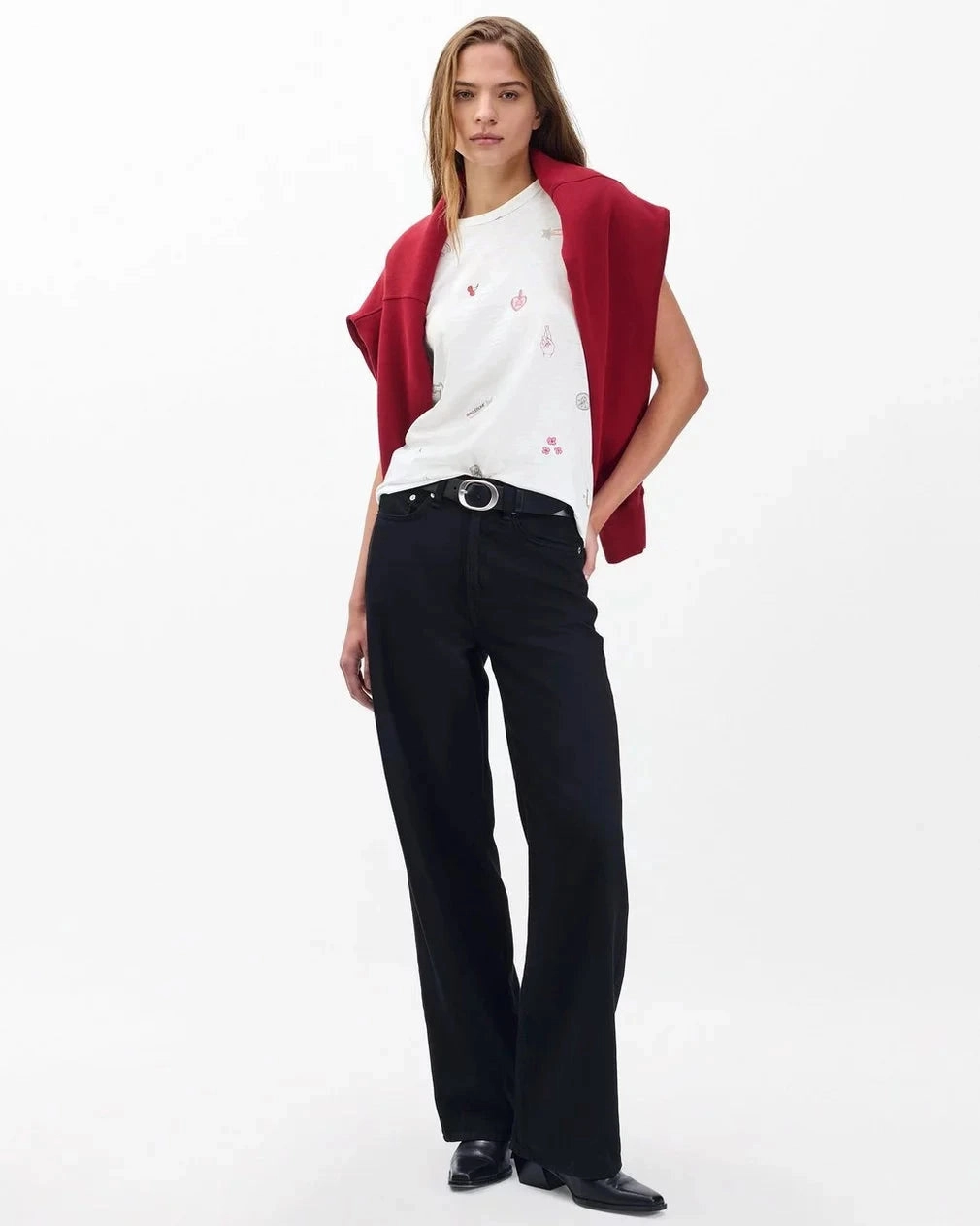 Sporty Tee Lucky Charm Tee White Multi