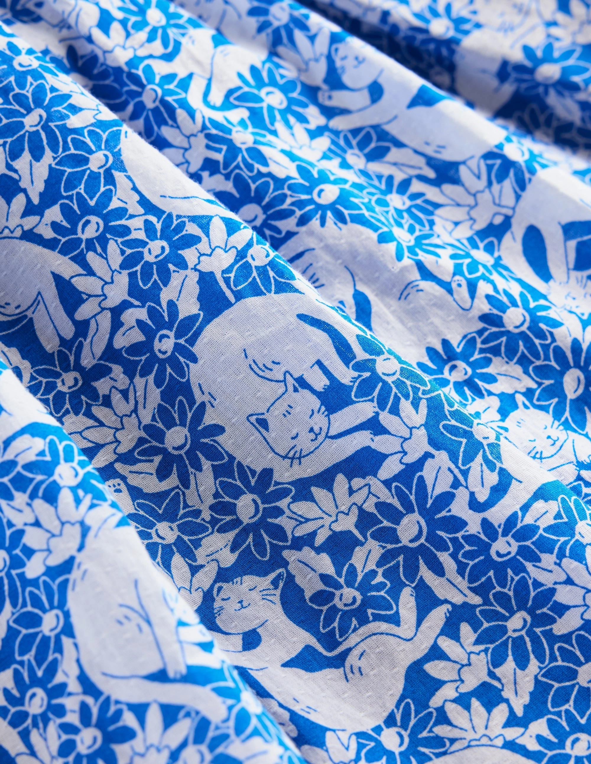 Luna Frill Strap Woven Dress-Kingfisher Blue Kitten Meadow Style Base Perfect Design