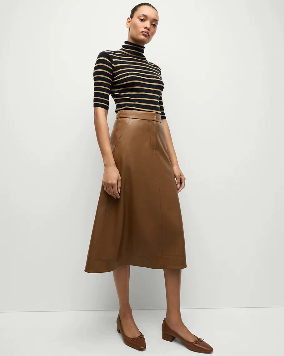 Stretch Comfort Festival Outfit Louise Skirt Whisky