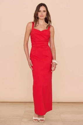 Silky Form Lyric Maxi Dress Chilli