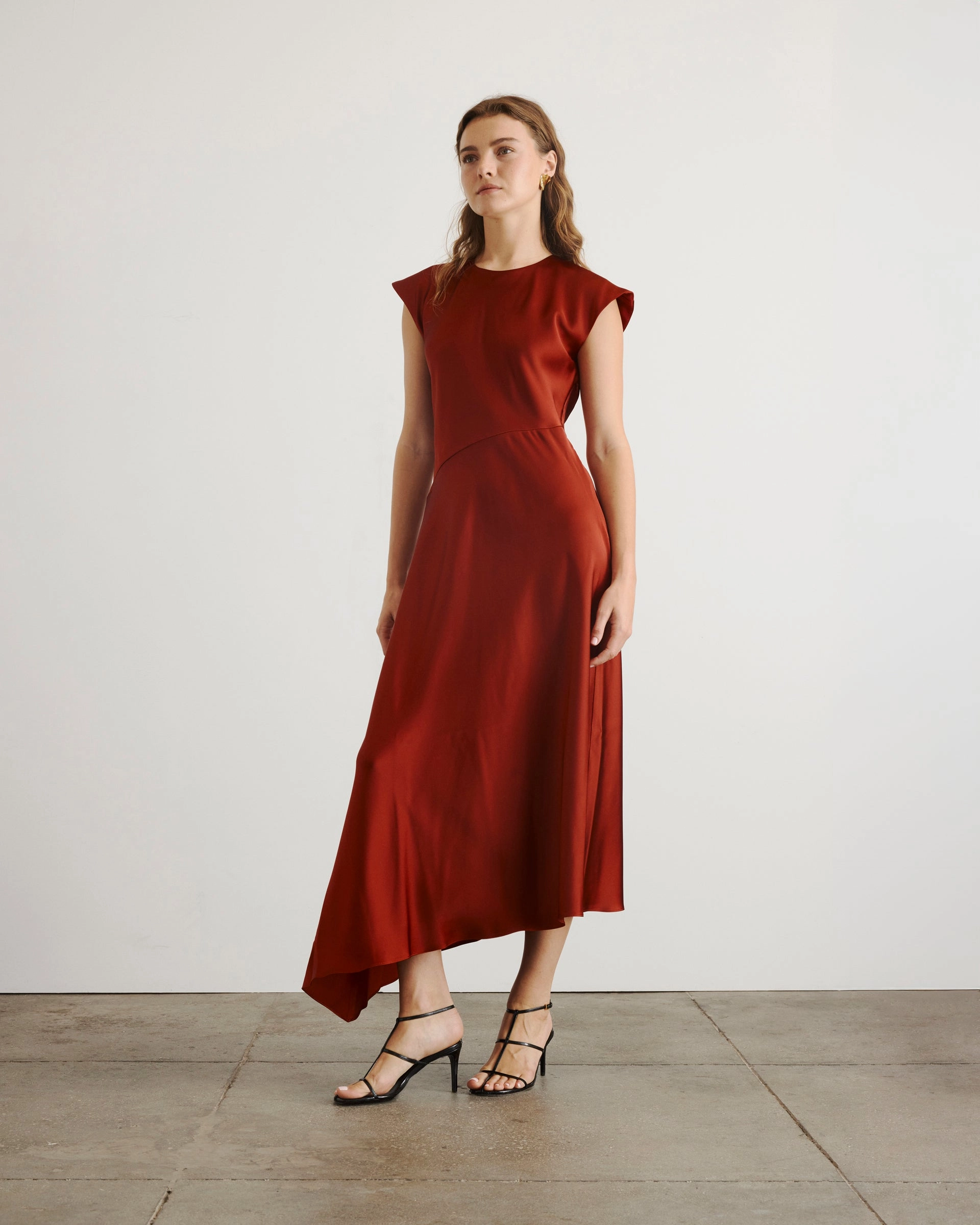 Violeta Dress Office Shape Effortless Comfort