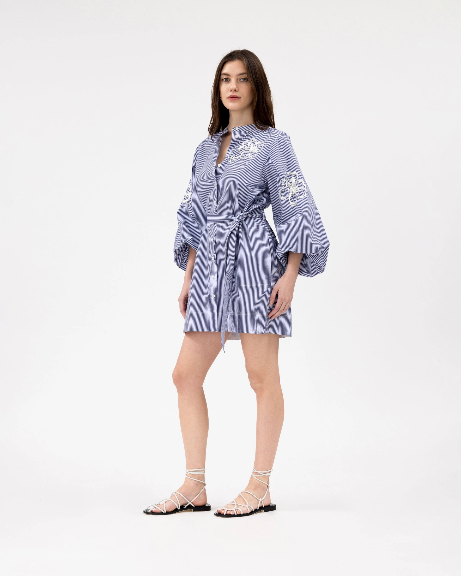 Madelyn Stripe Dress Refined Style