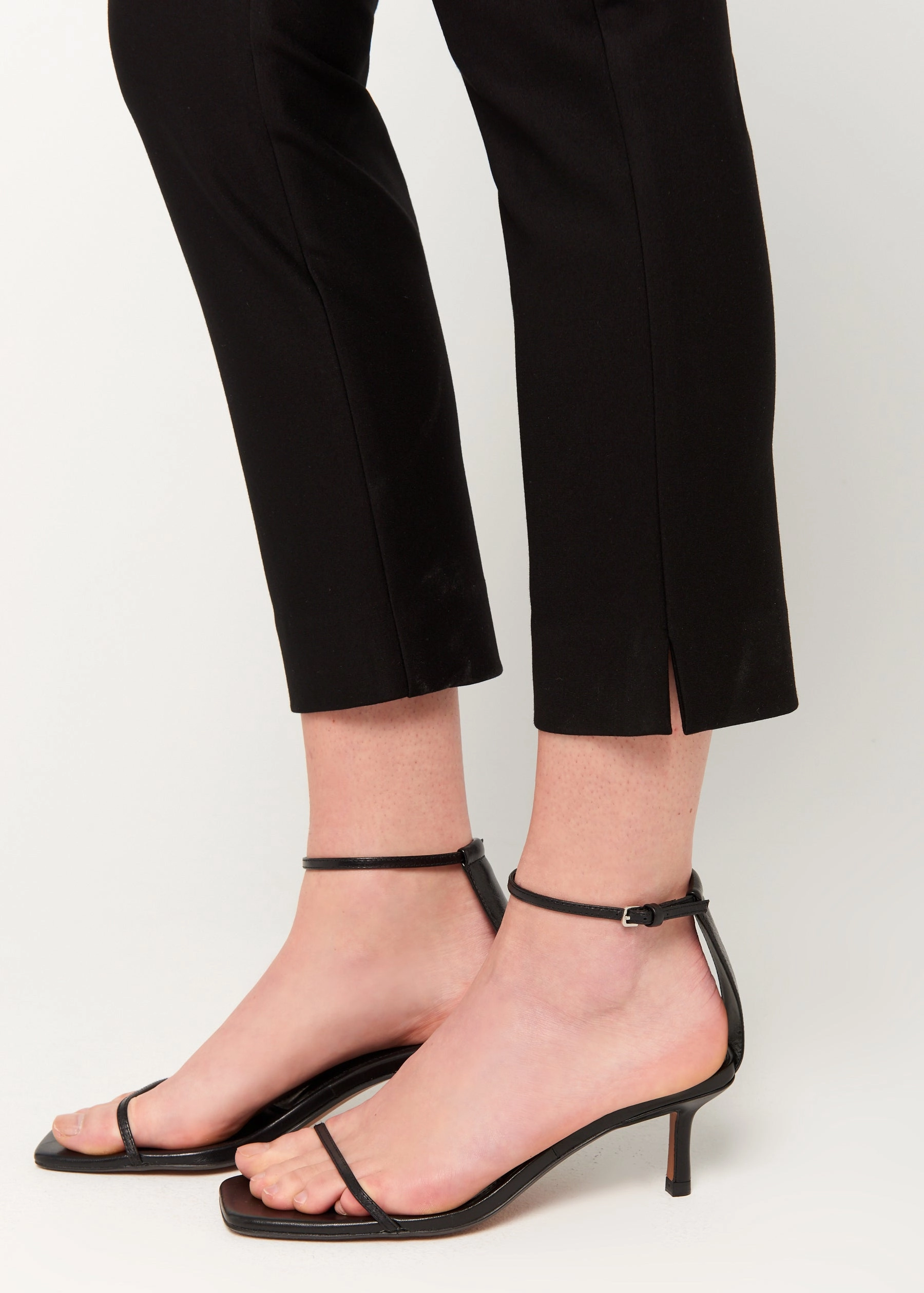 Marlie Ponte Black Pant Relax Mode Smart Utility